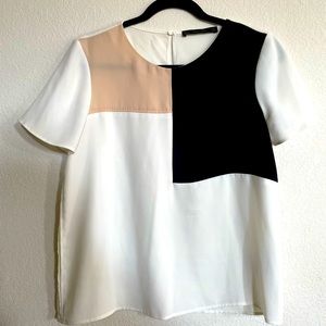 Zara Color Block Top